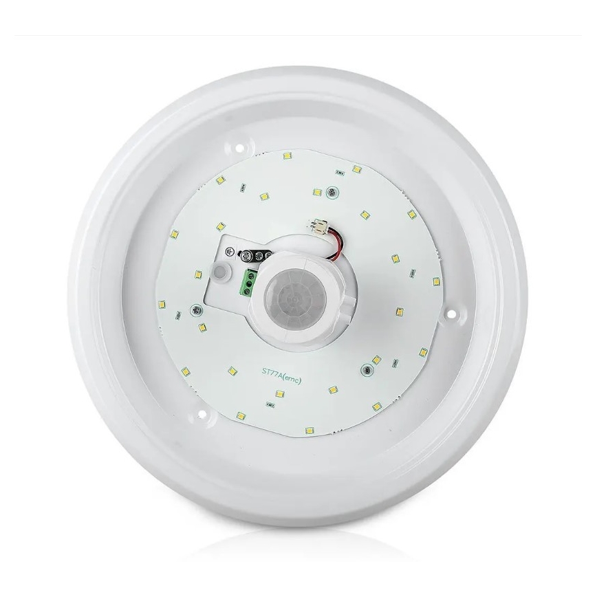 LED Οροφιαίο φωτιστικό με αισθητήρα SAMSUNG CHIP LED/12W/230V 4000K διάμ. 29 εκ.