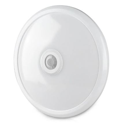 LED Οροφιαίο φωτιστικό με αισθητήρα SAMSUNG CHIP LED/12W/230V 6400K διάμ. 29 εκ.