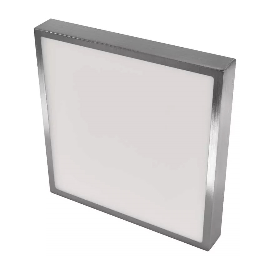 LED Οροφωτιστικό NEXXO LED/28,5W/230V 3000/3500/4000K 30x30 cm ματ χρώμιο