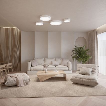 LED Οροφής Φωτιστικό CLEO LED/24W/230V 3000K διάμ. 30 εκ. λευκό