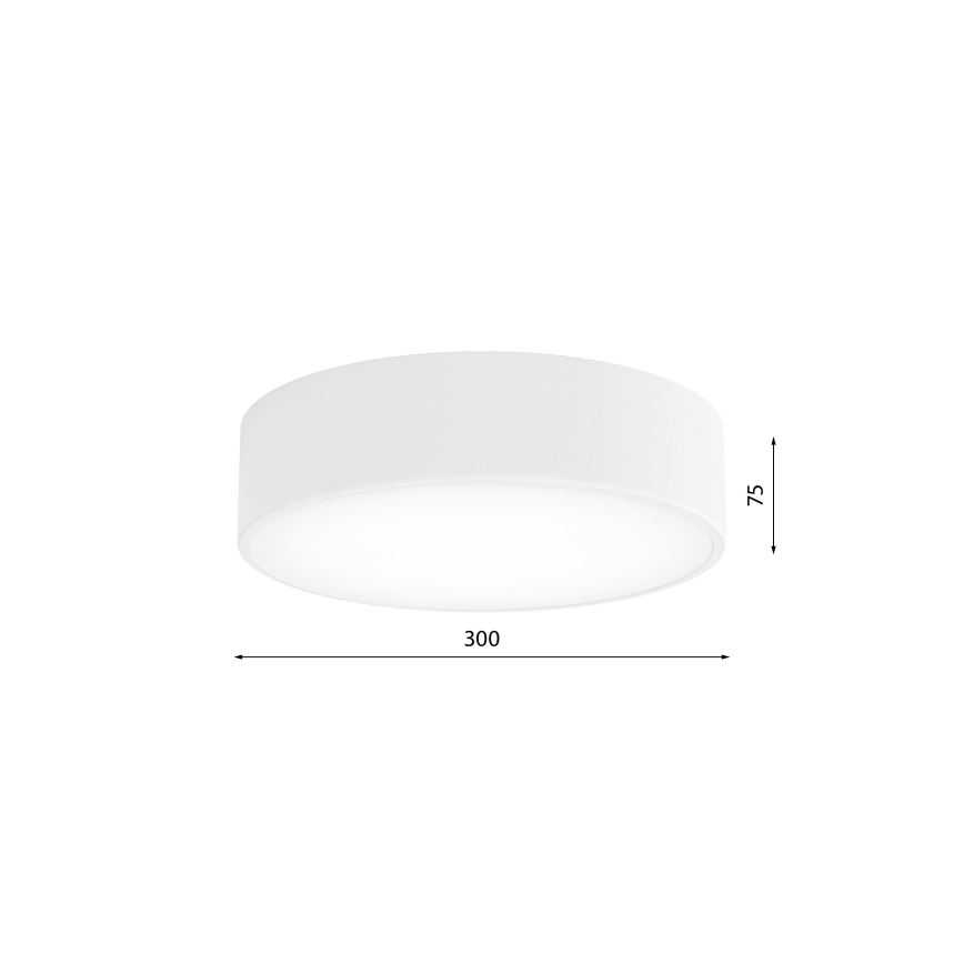 LED Οροφής Φωτιστικό CLEO LED/24W/230V 3000K διάμ. 30 εκ. λευκό