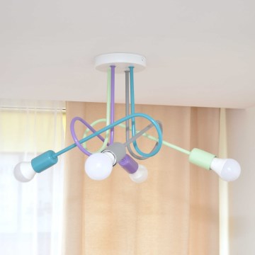 LED Οροφής Φωτιστικό OXFORD 4xE27/10W/230V