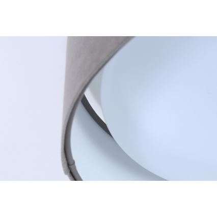 Φωτιστικό οροφής LED GALAXY 1xLED/24W/230V διάμ. 44 εκ. γκρι/λευκό