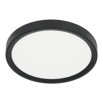 LED Οροφωτιστικό MAQ LED/18W/230V 3000/4000/6500K IP40 μαύρο