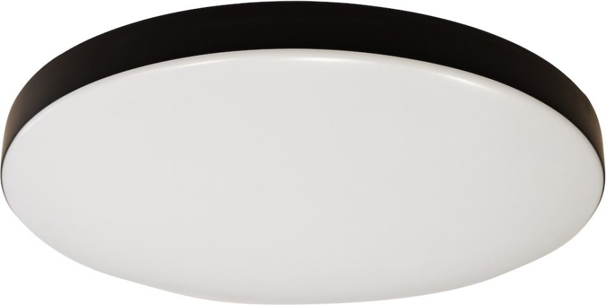 LED Οροφωτιστικό μπάνιου με αισθητήρα MAYA LED/13W/230V διάμ. 33 εκ. IP44 μαύρο