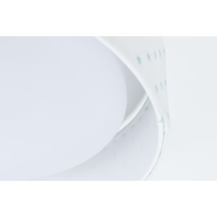 Παιδικό φωτιστικό οροφής LED GALAXY KIDS LED/24W/230V με αστέρια λευκό/τυρκουάζ