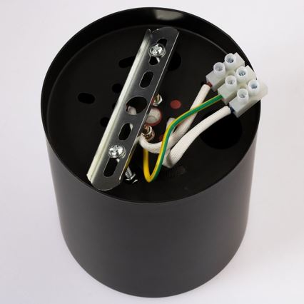 LED Οροφής φωτιστικό JUPITER 1xE27/6W/230V 120x98 mm μαύρο