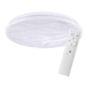 LED Οροφής Ρυθμιζόμενο Φωτιστικό WAVE LED/60W/230V + τηλεχειριστήριο