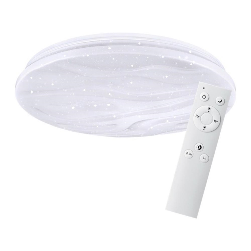 LED Οροφής Ρυθμιζόμενο Φωτιστικό WAVE LED/60W/230V + τηλεχειριστήριο