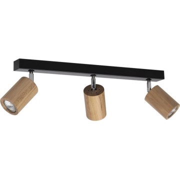 LED Οροφής Σποτ Φωτιστικό MATTI 3xGU10/5W/230V δρυς
