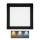 LED Οροφής Φωτιστικό RAFA LED/12W/230V 3000/4000/6000K 17x17 εκ. μαύρο