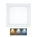 LED Οροφής Φωτιστικό RAFA LED/25W/230V 3000/4000/6000K 30x30 εκ. λευκό
