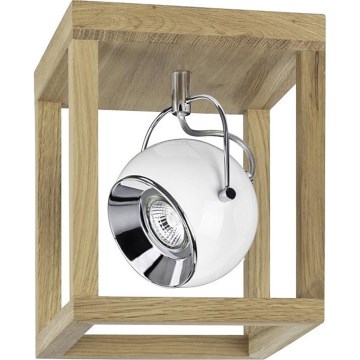 LED Οροφής φωτιστικό ROY 1xGU10/5W/230V ματ δρυς