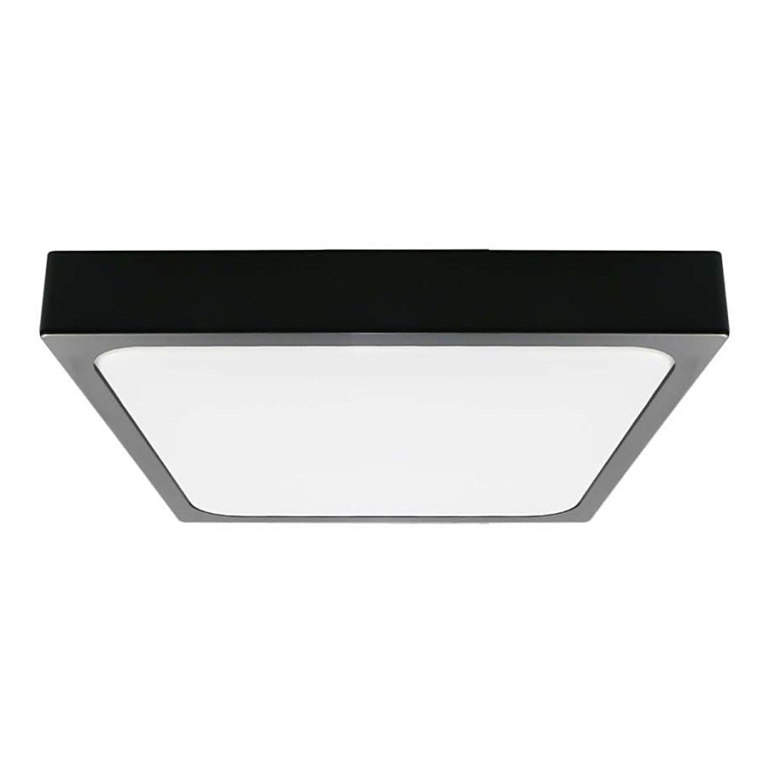LED Οροφής Φωτιστικό Μπάνιου LED/30W/230V 6500K IP44 42x42 εκ. μαύρο