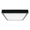 LED Οροφιαίο φωτιστικό μπάνιου LED/30W/230V 4000K IP44 42x42 εκ. μαύρο