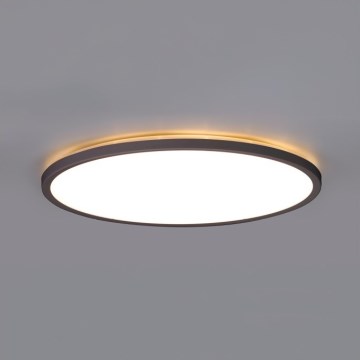 LED Οροφιαίο φωτιστικό μπάνιου NIVERA LED/18W/230V IP54 3000/4000/6000K διάμ. 30 εκ. μαύρο
