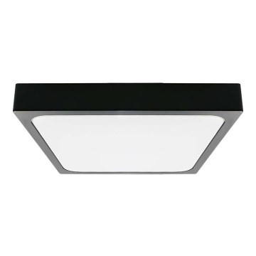 LED Οροφωτιστικό Μπάνιου LED/30W/230V 3000K IP44 42x42 cm μαύρο