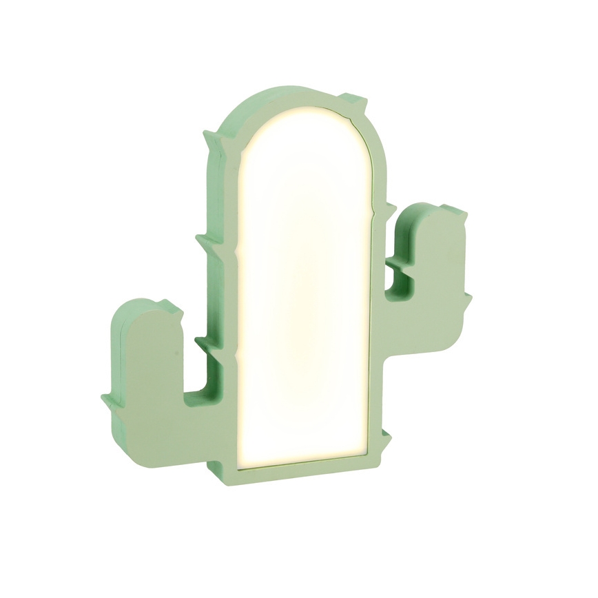 LED παιδικό επιτραπέζιο φωτιστικό CACTUS LED/10W/230V πράσινο