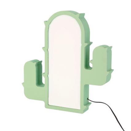 LED παιδικό επιτραπέζιο φωτιστικό CACTUS LED/10W/230V πράσινο