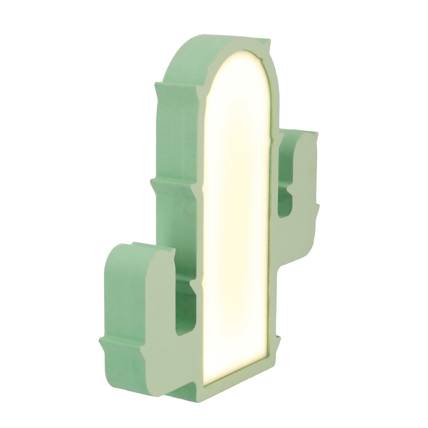 LED παιδικό επιτραπέζιο φωτιστικό CACTUS LED/10W/230V πράσινο