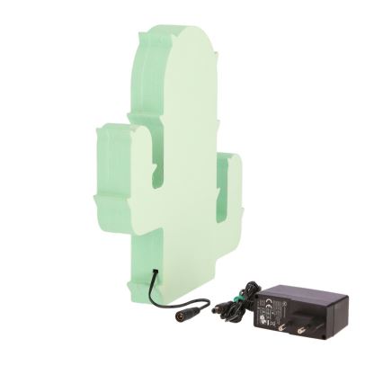 LED παιδικό επιτραπέζιο φωτιστικό CACTUS LED/10W/230V πράσινο