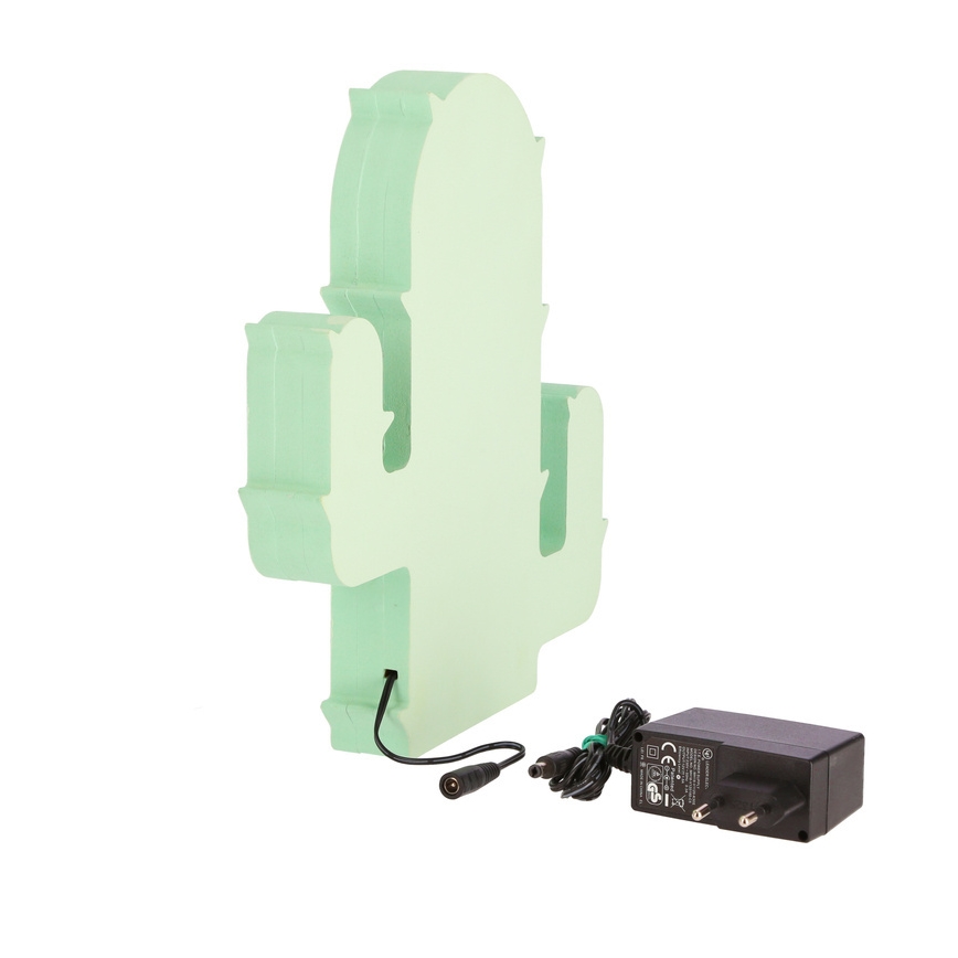 LED παιδικό επιτραπέζιο φωτιστικό CACTUS LED/10W/230V πράσινο