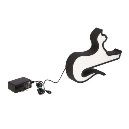 LED παιδικό επιτραπέζιο φωτιστικό CAT LED/13W/230V μαύρο