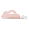 LED Παιδικό φωτιστικό τοίχου με ράφι CLOUD LED/5W/230V ροζ/λευκό,
