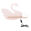 LED Παιδικό φωτιστικό τοίχου με ράφι SWAN LED/5W/230V,