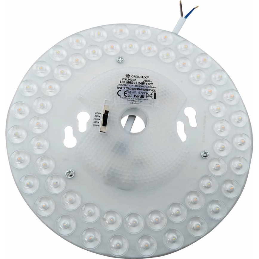 LED Πλακέτα LED/24W/230V διάμετρος 17,5 cm 2700/3000/4000/5000/6500K