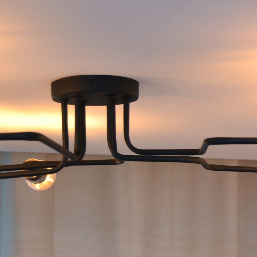 LED Πλαφονιέρα οροφής TUBE 6xE27/15W/230V