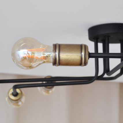 LED Πλαφονιέρα οροφής TUBE 6xE27/15W/230V