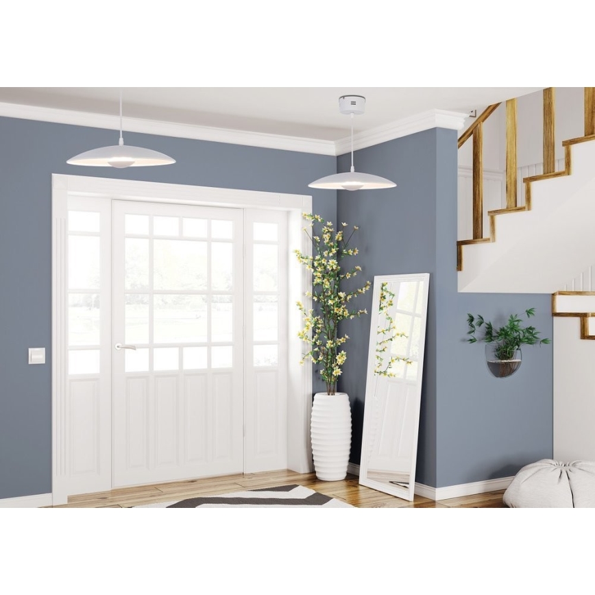 LED Πολύφωτο κρεμαστό LUND LED/10W/230V λευκό