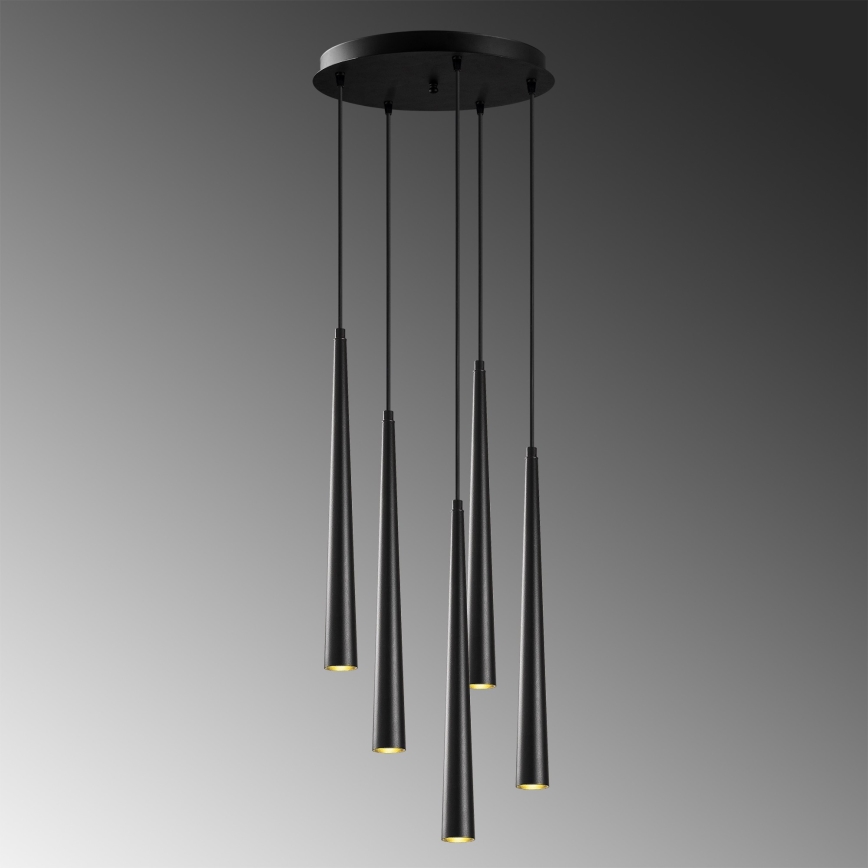 LED Πολύφωτο κρεμαστό UGUR 5xLED/3W/230V