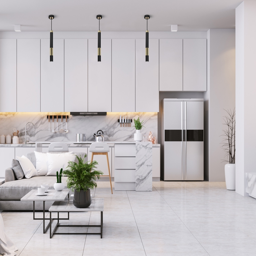 LED Πολύφωτο κρεμαστό με σύρμα DALLAS 1xGU10/3W/230V