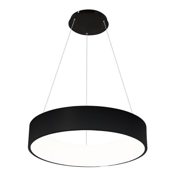 LED Πολύφωτο κρεμαστό με σύρμα OHIO BLACK LED/24W/230V