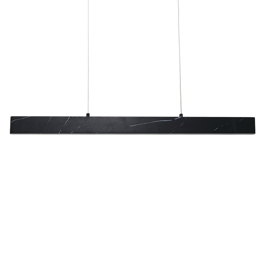 LED Πολύφωτο κρεμαστό με σύρμα PIERCE LED/18W/230V μαύρο