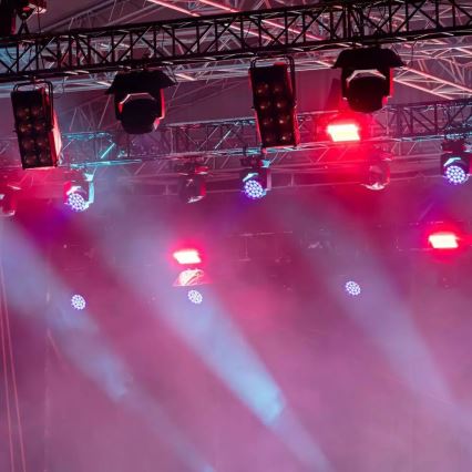 Προβολέας LED LED/20W/230V IP65 ροζ φως