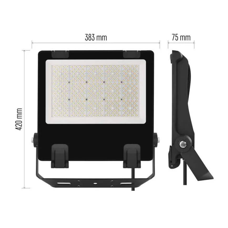 LED Προβολέας AVENO LED/200W/230V 4000K 32000 lm IP66 μαύρο