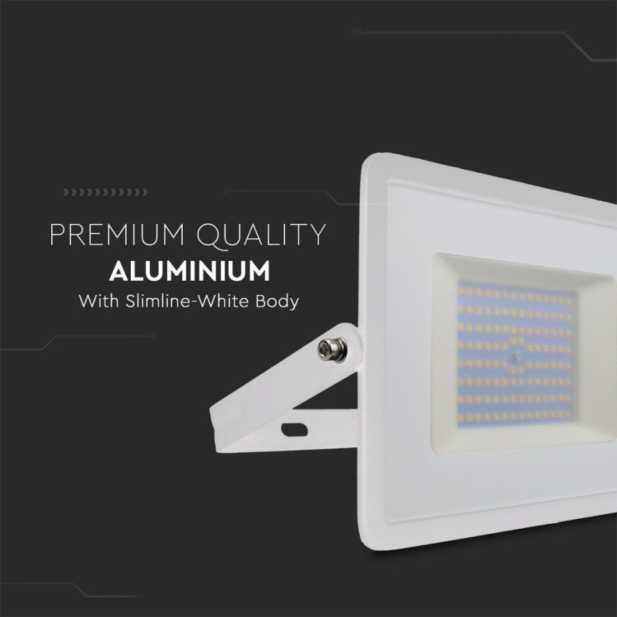 LED Προβολέας LED/100W/230V 6500K IP65 λευκό