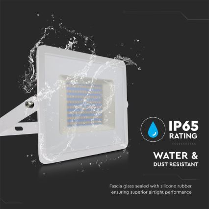 LED Προβολέας LED/100W/230V 6500K IP65 λευκό