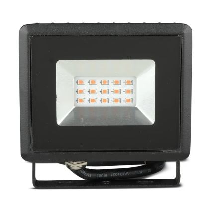 LED Προβολέας LED/10W/230V IP65 κόκκινο φως