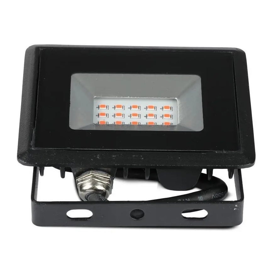 LED Προβολέας LED/10W/230V IP65 κόκκινο φως