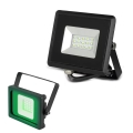 LED Προβολέας LED/10W/230V IP65 πράσινο φως