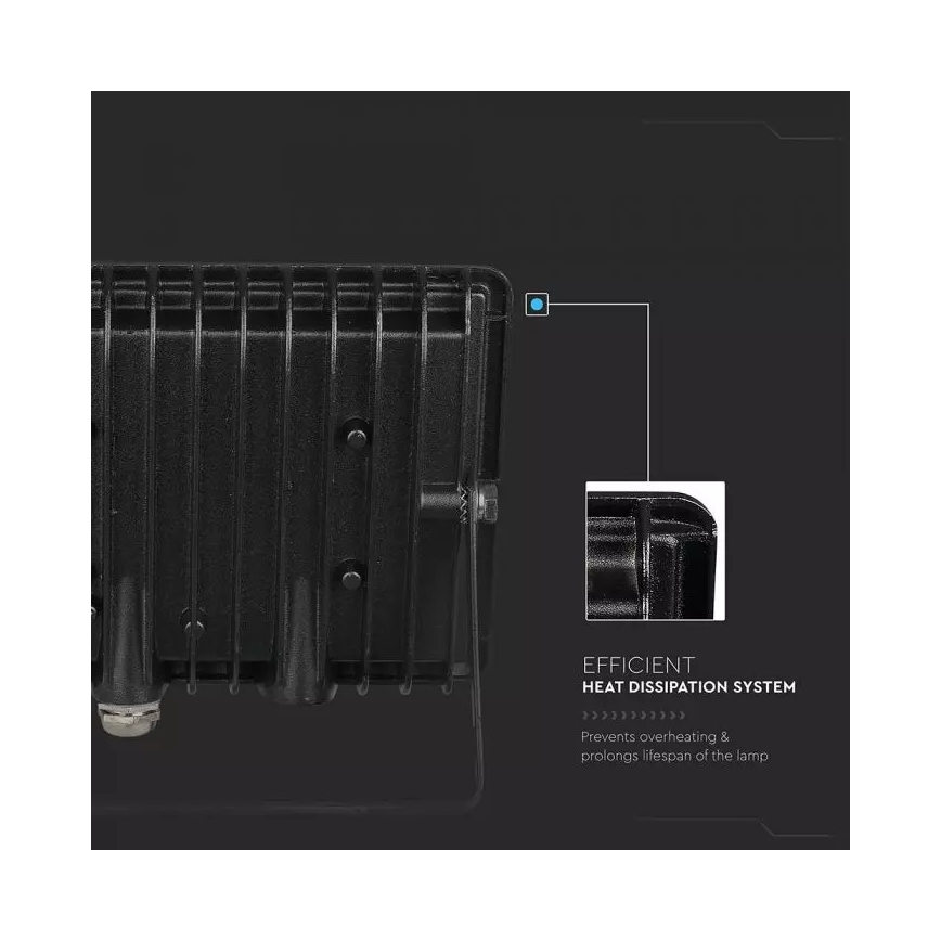LED Προβολέας LED/20W/230V IP65 πράσινο φως