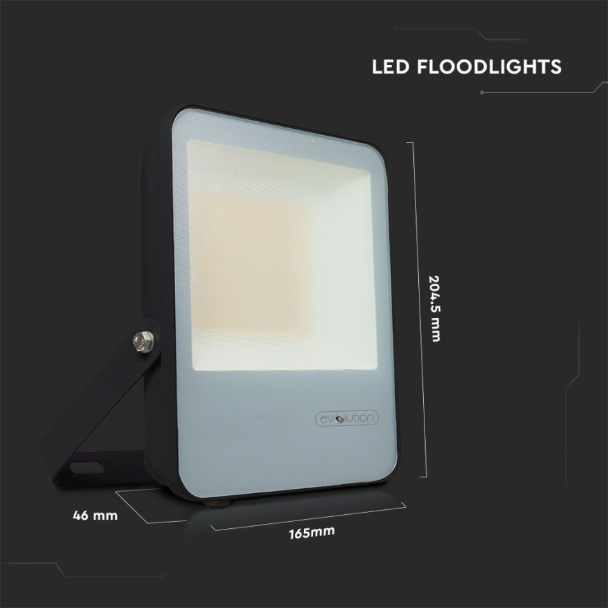 LED Προβολέας LED/30W/230V 6400K IP65 μαύρο