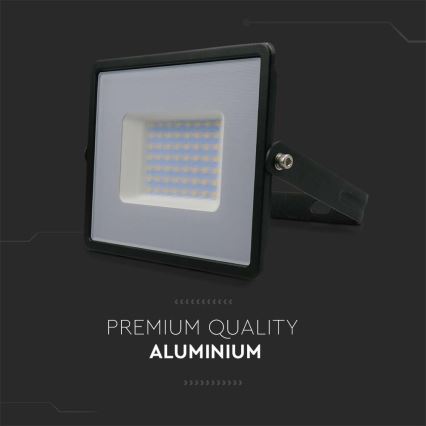LED Προβολέας LED/50W/230V 4000K IP65 μαύρο
