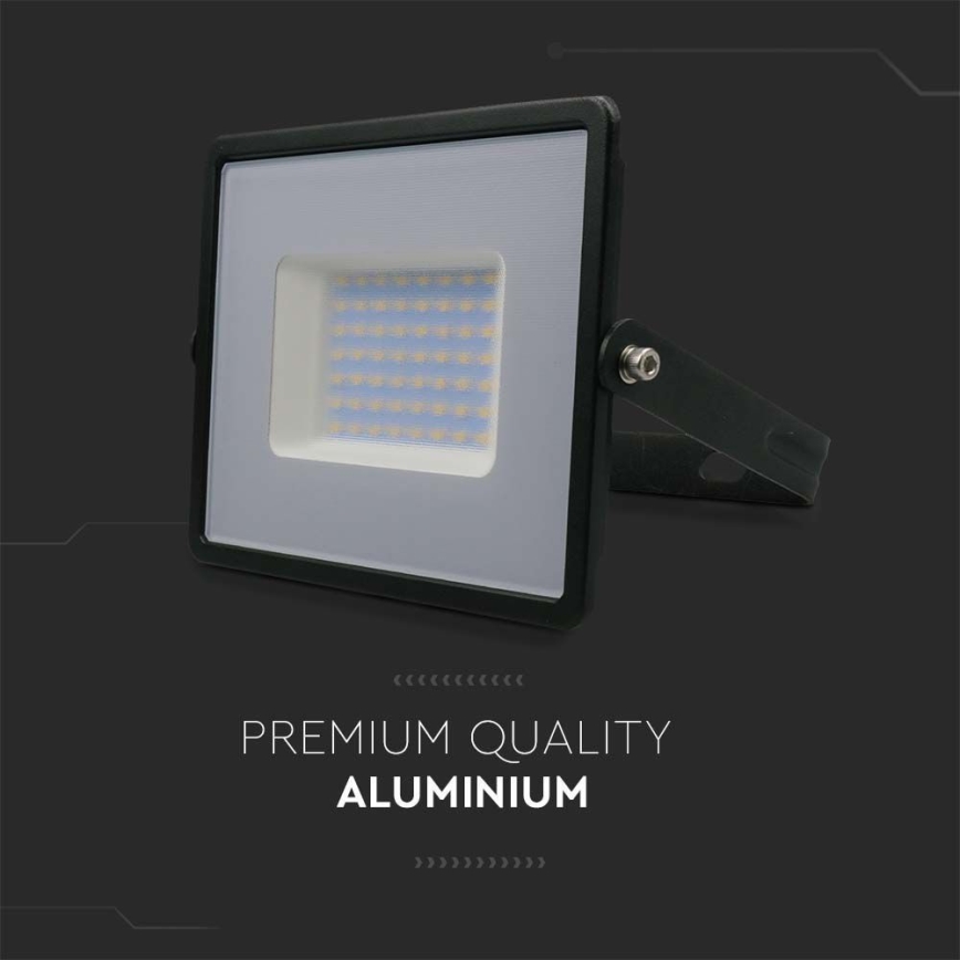 LED Προβολέας LED/50W/230V 4000K IP65 μαύρο