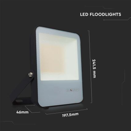 LED Προβολέας LED/50W/230V 6400K IP65 μαύρο