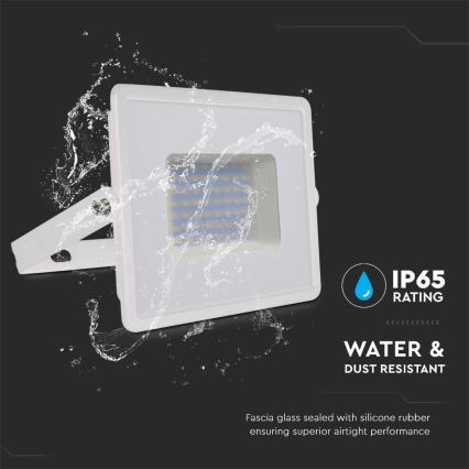 LED Προβολέας LED/50W/230V 6500K IP65 λευκό